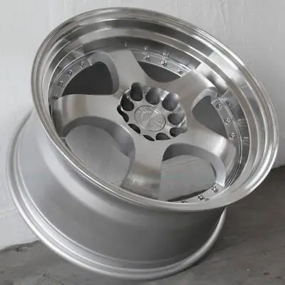 17x9 Silver Wheels Aodhan AH03 AH3 5x100/5x114.3 25 (Set Of 4)  73.1 • $674.10