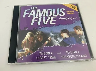 Famous Five Five On Treasure Island & Five On A Secret Trail Fast Free P&P • £5.98