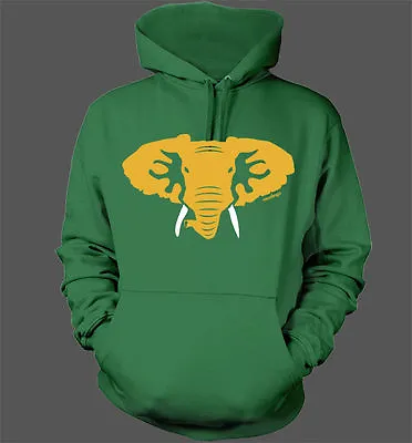 Hellaphant Hoodie - Oakland Athletics A's Stomper World Series • $44.99