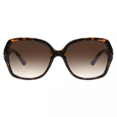 $14.99 • Buy Steve Madden Women's Crystal Tort Square Sunglasses