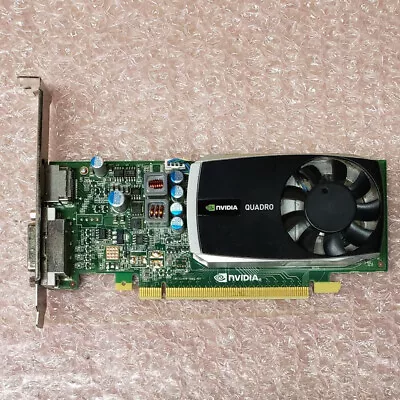 Dell PWG0F Quadro 600 PCI Express X16 Graphics Card 1GB DVI DisplayPort 0PWG0F • $12.95