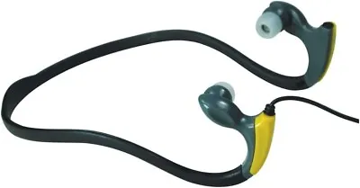 Neckband Sport Earphones Black/Grey/Yellow Sports And Outdoor Activities • £8.99