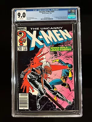 Uncanny X-Men #201 CGC 9.0 (1986) - Newsstand Ed - 1st App Cable As Baby Nathan • $47.99