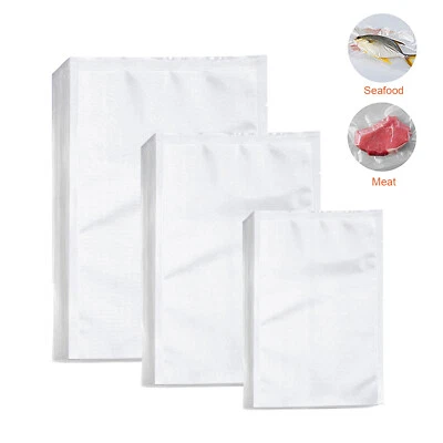 $14.95 • Buy 100 Quart Embossed Vacuum Sealer Bag Food Saver Storage Package 4Mil BPA Free