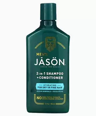 Jason Mens Hydrating 2 In 1 Shampoo Conditioner • £13.95