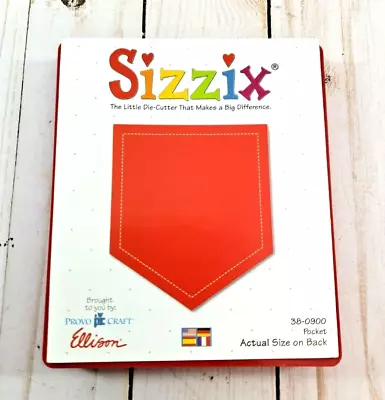 SIZZIX POCKET Pattern DIE Little Die Cutter  #38-0900 Ellison Scrapbooking HTF • $22