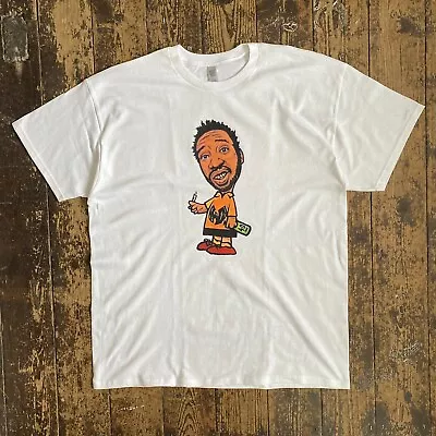 Actual Fact ODB X Charlie Brown Vintage Printed White Hip Hop T-shirt *CLEARANCE • £10