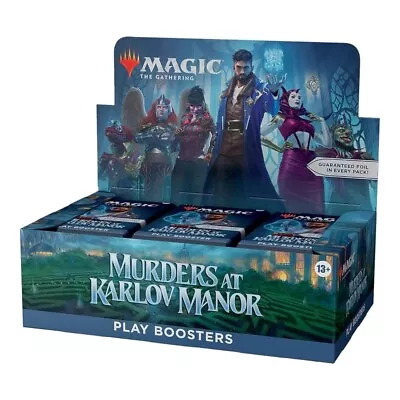 Magic The Gathering Booster Box Murders At Karlow • $230