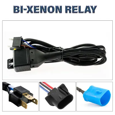 $9.79 • Buy HID Hi Lo Bi-Xenon Relay Harness Wiring Controller 9003 9004 9007 H4 H13 9008