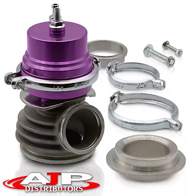 50mm Wastegate V-Band Turbo Charger External Mount + Internal Spring Purple Jdm • $37.99