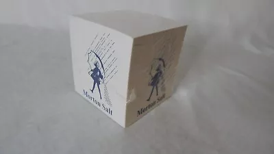 MORTON SALT Girl With Umbrella Unused Notepad Block Sealed • $7.49