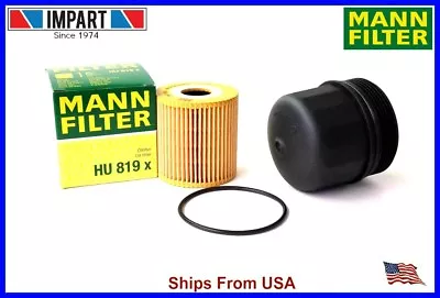 Volvo Oil Filter Housing 1275808 And Oil Filter 1275811 MANN  HU819x  • $23.25