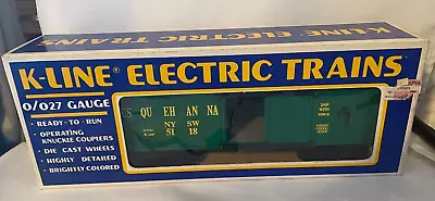 K Line K-5118 Electric Train O Gauge Model Railroad Susquehanna Boxcar W/Box • $14.99