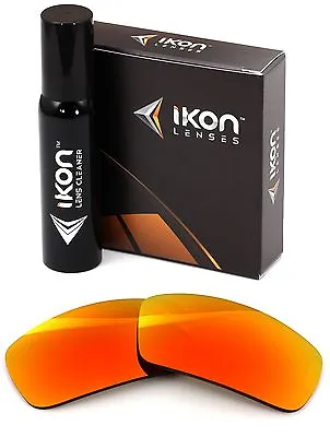 $35.90 • Buy Polarized IKON Iridium Replacement Lenses For Oakley Pit Bull Fire Mirror