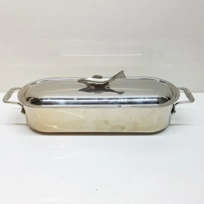 $32 • Buy All Clad Fish Poacher 18  Complete