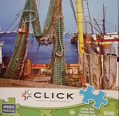 Mega Puzzle Fishing Nets Cape Cod MA 500 Pieces • $15