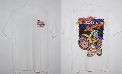 Vintage 1999 Buddy Antunez Arenacross Champion T Shirt Motocross Supercross • $8.99
