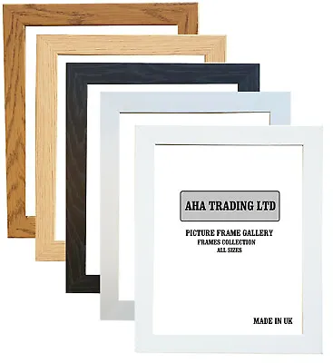 A1 A2 A3 A4 A5 Picture Frame Photo Frame Poster Frame Black Silver Oak White • £3.99