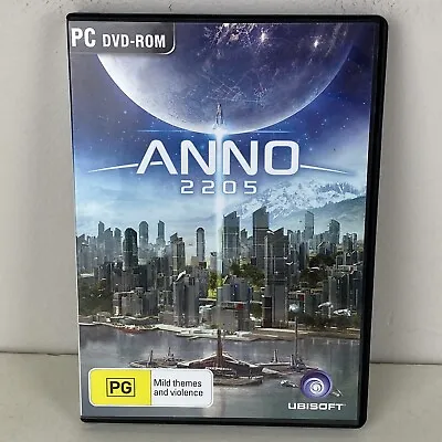 Anno 2205 (PC Windows 7/8/10 DVD-ROM 2015 Ubisoft) - Includes Manual VGC • $8.76