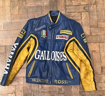 Yamaha Race Motorcycle Leather Jacket. Valentino Rossi. • £225