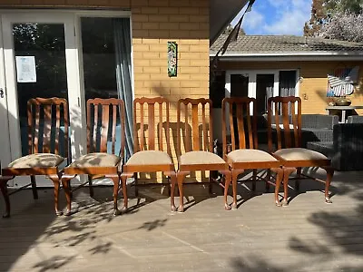 $150 • Buy 6 X Vintage Dining Chairs