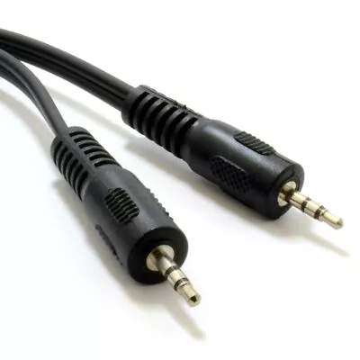 2.5mm Stereo Jack To 2.5 Mm Jack Plug Cable Lead 1.8m • £2.14