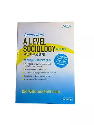 A Level AQA Sociology Revision Guide Book 1 • £17