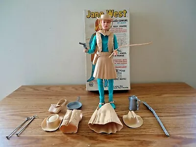 Vintage Marx Jane West With Box & Some Acc.   BEAUTIFUL COLLECTIBLE ITEM   • $59.99