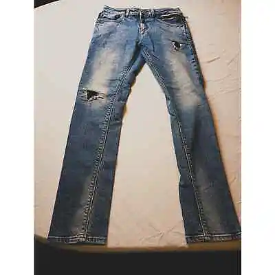 Ed Hardy Skuller Punk Jeans Y2K Men's Size 30 Skinny  • $27.22