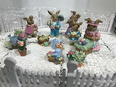 Mervyn's 9 Piece Bunnies Collection Vintage 1992 + Extras  • $29.99