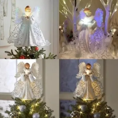 Christmas Tree Topper Angel Fairy LED Light Up Three-dimensional Christmas Tree • $16.73