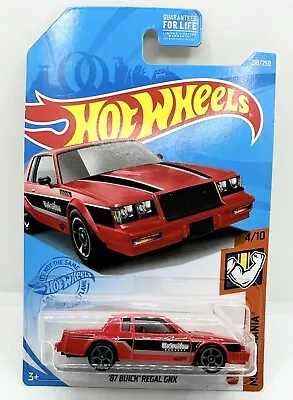 Hot Wheels 2021 HW Muscle 4/10 Red ‘87 Buick Regal GNX 218/250 • $6.99