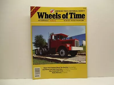 Nov. 2008  Wheels Of Time Magazine Semi Mack Truck Engine Truckin  Diesel Parts • $8.49