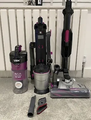 Vax Air Lift Steerable Pet Max Upright Vacuum Cleaner Hoover Hoovers Ucpmshv1 A • £69.99