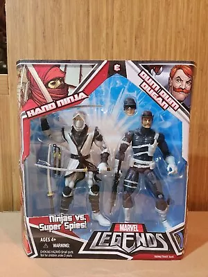 Hasbro Marvel Legends Ninjas Super Spies Hand Ninja Vs Dum Dum Dugan 2 Pack • $99.99