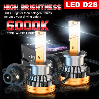 D2S LED Xenon Headlight Bulb For Infiniti G35 2005-08 G37 2008-14 Coupe Sedan • $48.99