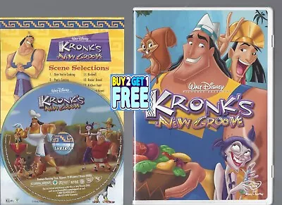 Disney Kronks New Groove (DVD) Patrick Warburton Disc & Cover Art Only • $4.99