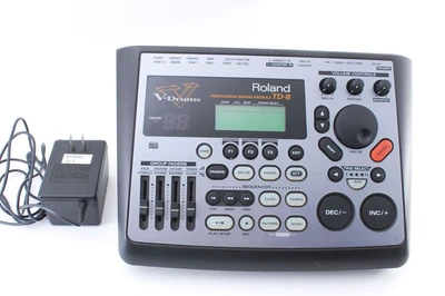 $767.70 • Buy Roland TD-8 Electronic V-Drum Sound Module Fully Works TD8 A 1112537