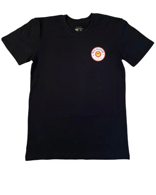 $15 • Buy “sun Gazing” *midweight* Tee (black/yellow/orange)