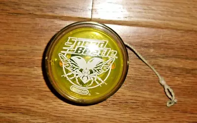 VINTAGE Duncan Yellow/Clear Speed Beetle Yo-Yo~Discontinued~BUY ME! • $13.99