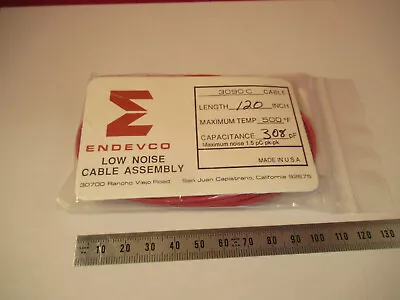 MEGGITT ENDEVCO LOW NOISE CABLE 3090C For ACCELEROMETER AS PICTURED &14-A-37 • $99