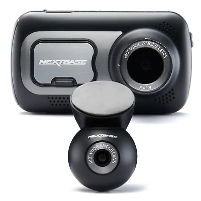 Nextbase 522GW Front & Rear Dash Cam Full 1440p/30fps Quad HD Recording • £139.95