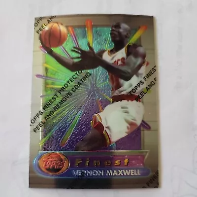 1994 Topps Finest Refractor Vernon Maxwell #161 • $4.99