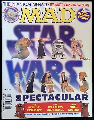 Mad: Star Wars Spectacular ~ Vg Summer 1999 E.c. Comics Magazine ~ Darth Vader • $19.95
