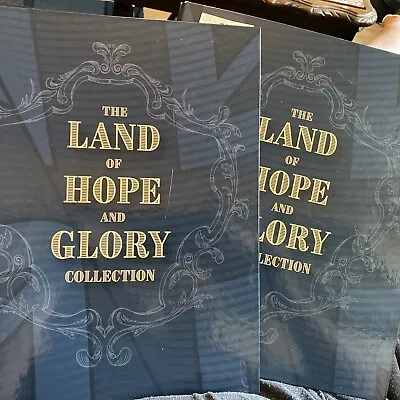 The Land Of Hope And Glory Collection 79 Coins In 2 Folders With Info Sheets • £600