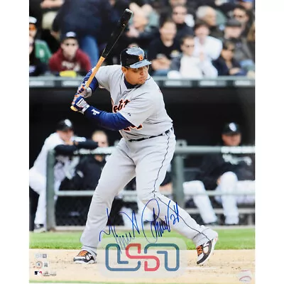 Miguel Cabrera Tigers Signed Autographed 16x20 Photograph Photo USA SM BAS #3 • $199.95