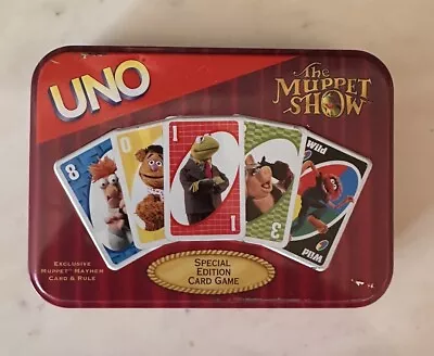Vintage - The Muppet Show 2003 Special Edition Uno Card Game RARE! Complete • $30.99