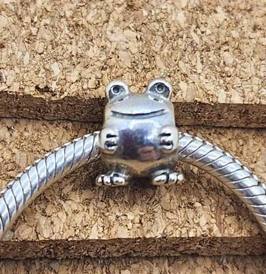 Authentic Pandora Frog 925 Sterling Silver Charm • $22