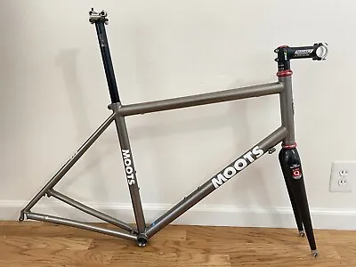 Moots Compact Titanium Medium 53cm 54cm Frameset Rim Brake Frame With Chris King • $1699