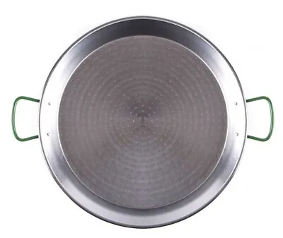 Paella Pan Polished Steel 38cm Only Gas • £14.39